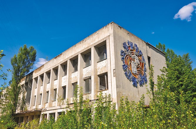 Post Office in Chernobyl