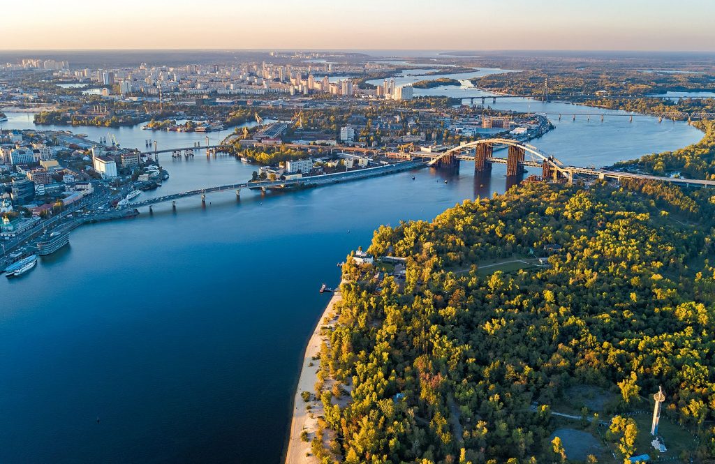 The Dnipro River