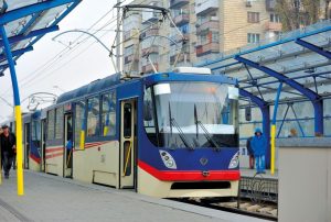 Tram in Kyiv