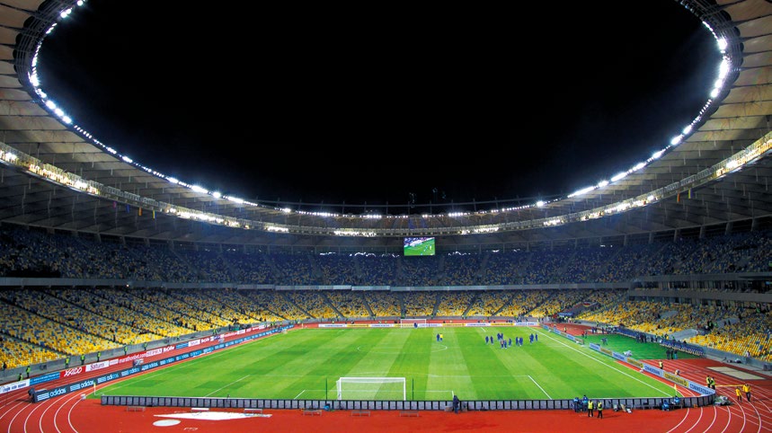 Olympic Stadium in Kyiv 2